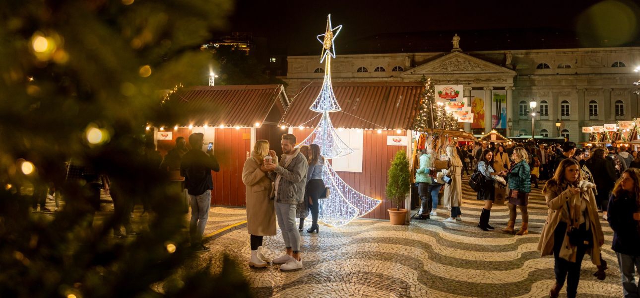 Lissabon zur Weihnachtszeit: Festlicher Lichterglanz und sanfte Winterstimmung